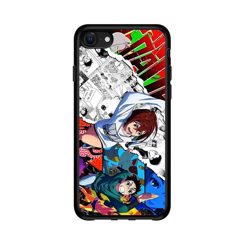 Dandadan Momo Ayase and Okarun iPhone 16e Case