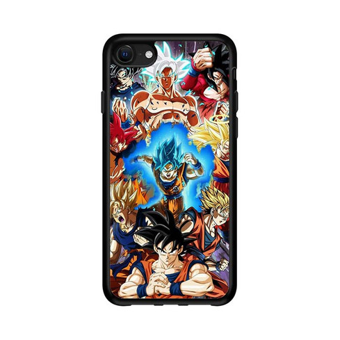 Dragon Ball Z Goku All Saiyan Form iPhone 16e Case