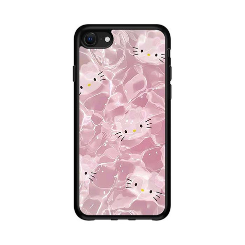 Hello Kitty Pink Marble iPhone 16e Case