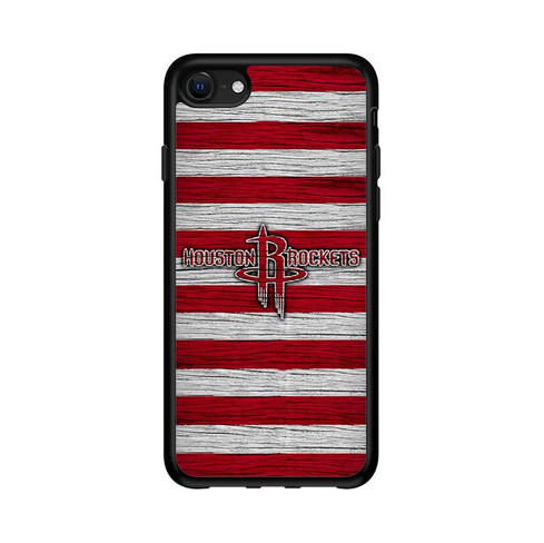 Houston Rockets Wooden Pattern iPhone 16e Case