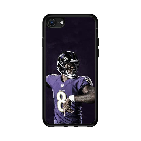 Lamar Jackson Baltimore Ravens 01 iPhone 16e Case