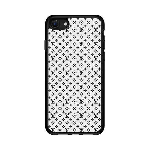 Louis Vuitton White Pattern iPhone 16e Case