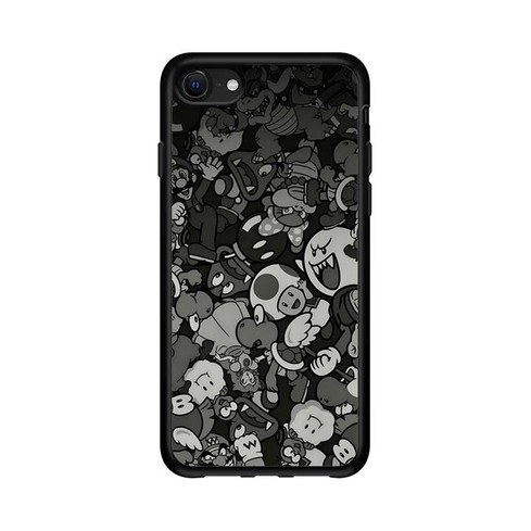 Mario Luigi Bowser Toad Boo and Wario iPhone 16e Case