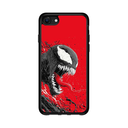 Venom Symbiote In Red iPhone 16e Case