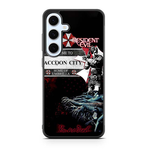 Resident Evil Home of Umbrella Collide Samsung Galaxy S24 Case