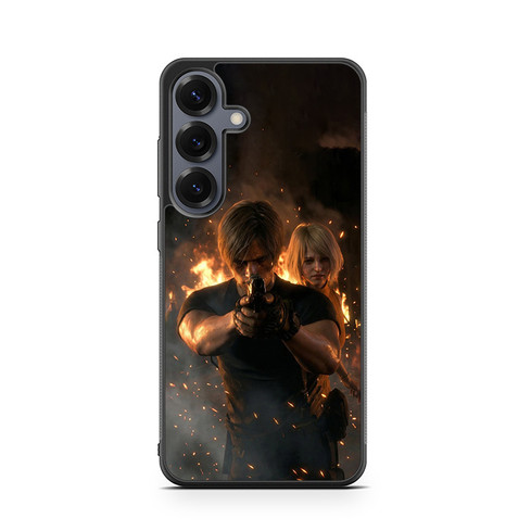 Resident Evil 4 Remake Leon and Ashley G Samsung Galaxy S26 Case