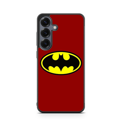 Batman Logo in Red Samsung Galaxy S26 Case