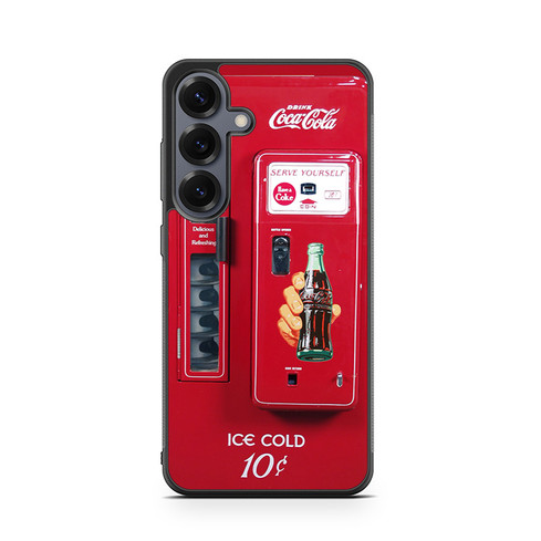 Coca Cola Vending Mechine Ice Cold Samsung Galaxy S26 Case