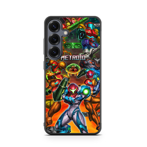 Metroid collage Samuss evolution Samsung Galaxy S26 Case