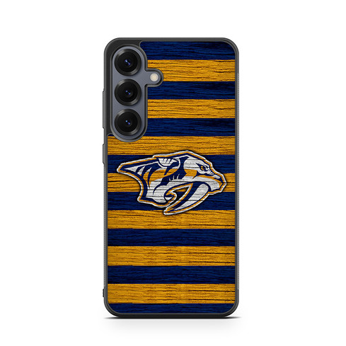 Nashville Predators Wooden Pattern Samsung Galaxy S26 Case