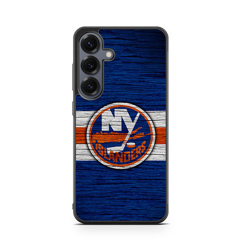 New York Islanders Wooden Pattern Samsung Galaxy S26 Case