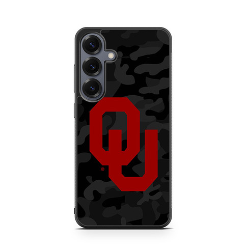 Oklahoma Sooner Camo Samsung Galaxy S26 Case