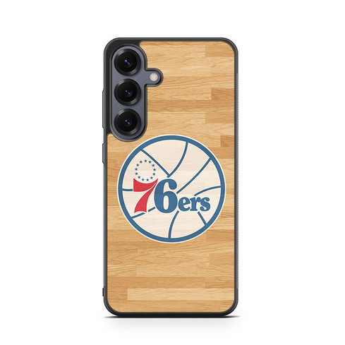 Philadelphia 76ers Wooden Pattern Samsung Galaxy S26 Case