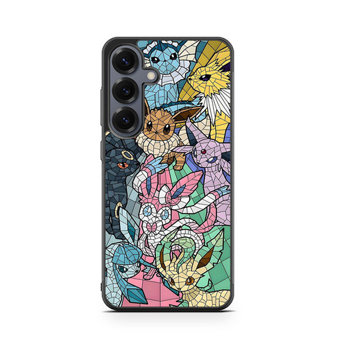 Pokemon stained glass pattern Samsung Galaxy S26 Case