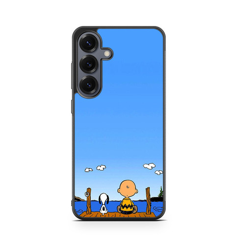 Snoopy and Charlie Brown Samsung Galaxy S26 Case