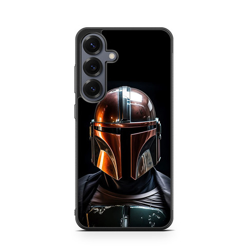 Star Wars Mandalorian Amber Beskar Samsung Galaxy S26 Case