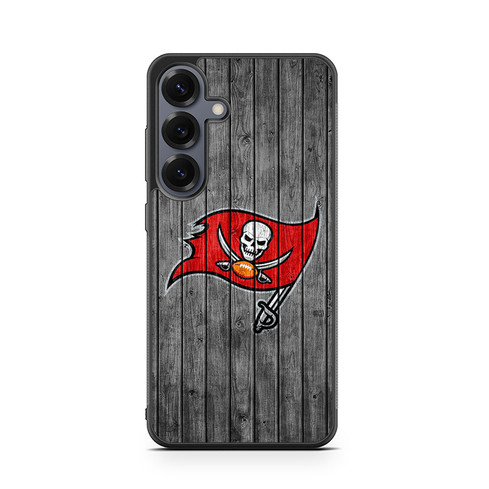 Tampa Bay Buccaneers Wooden Pattern Samsung Galaxy S26 Case