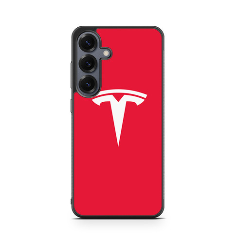Tesla Logo Samsung Galaxy S26 Case