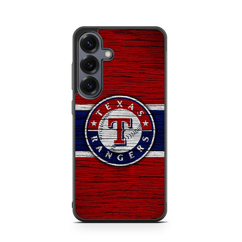Texas Rangers Wooden Texture Samsung Galaxy S26 Case