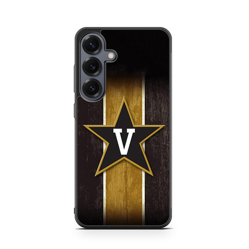 Vanderbilt Commodores Wooden Pattern Samsung Galaxy S26 Case