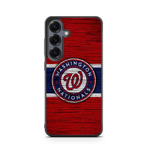 Washington Nationals Wooden Pattern Samsung Galaxy S26 Case