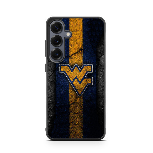 West Virginia Mountaineers Asphalt Texture Samsung Galaxy S26 Case