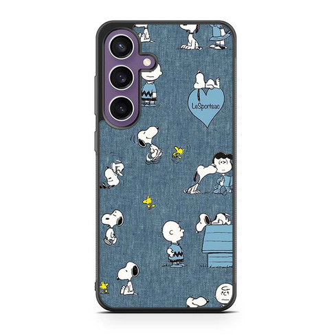 Charlie Brown and Snoopy Playtime Samsung Galaxy S23 Case