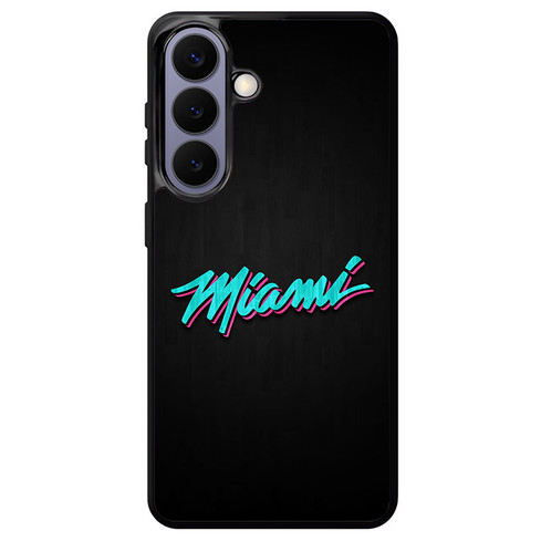 Miami Heat Neon Samsung Galaxy S26+ Case