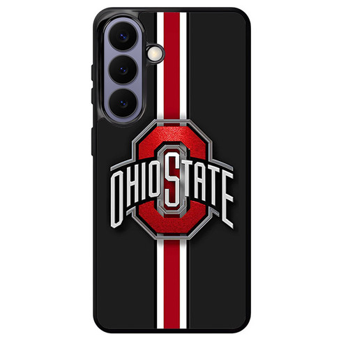 Ohio State Buckeyes Logo Red Stripe Samsung Galaxy S26+ Case