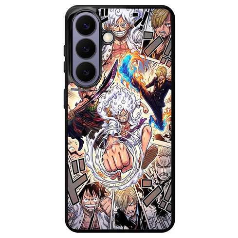 One Piece Luffy Zoro and Sanji Samsung Galaxy S26+ Case