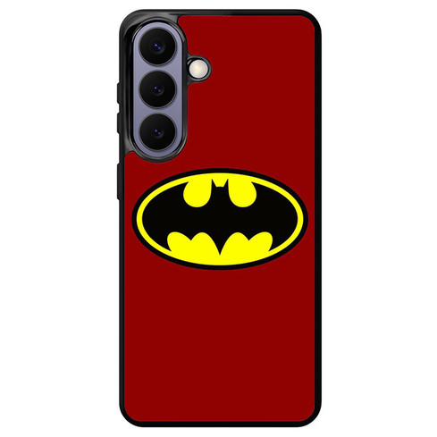 Batman Logo in Red Samsung Galaxy S26+ Case