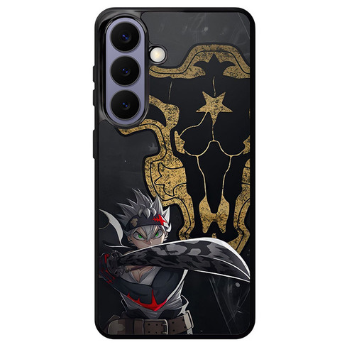 Black Clover Astas Resolve Samsung Galaxy S26+ Case