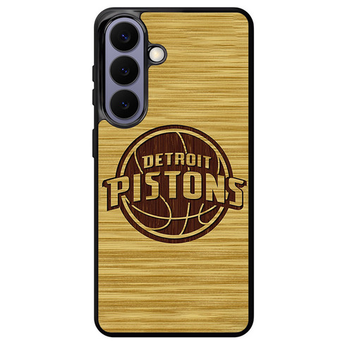 Detroit Pistons Wooden Pattern 01 Samsung Galaxy S26+ Case