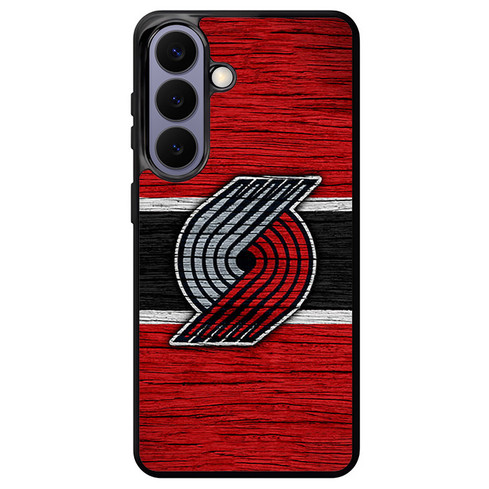 Portland Trail Blazers Wooden Pattern Samsung Galaxy S26+ Case