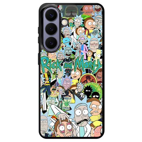 Rick And Morty Collage Samsung Galaxy S26+ Case