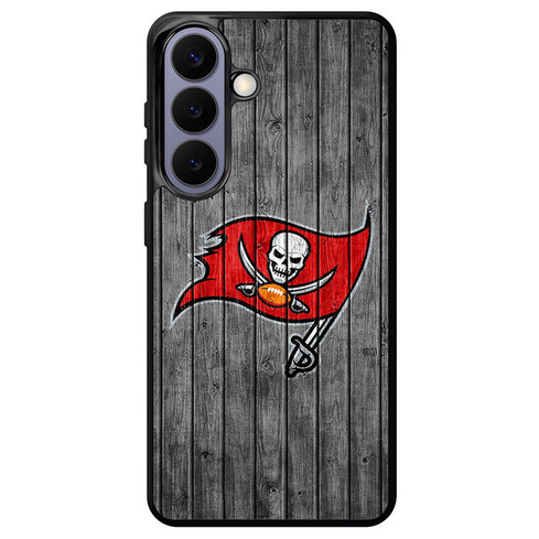 Tampa Bay Buccaneers Wooden Pattern Samsung Galaxy S26+ Case