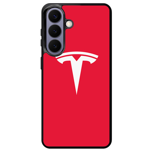 Tesla Logo Samsung Galaxy S26+ Case