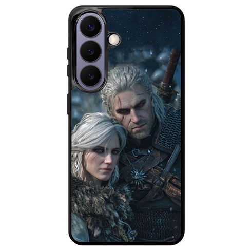 The Witcher III Geralt and Ciri Samsung Galaxy S26+ Case