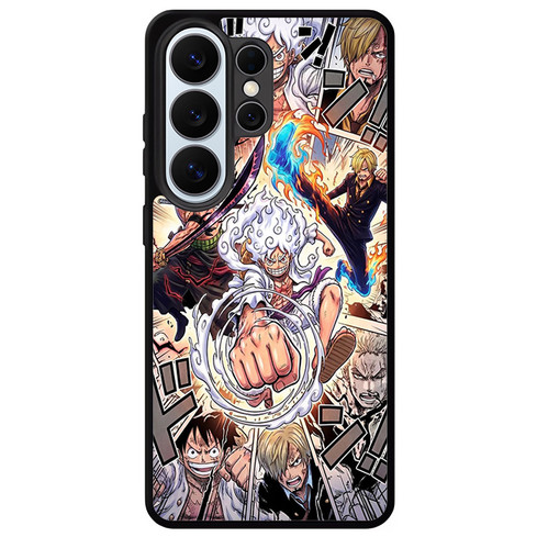 One Piece Luffy Zoro and Sanji Samsung Galaxy S26 Ultra Case