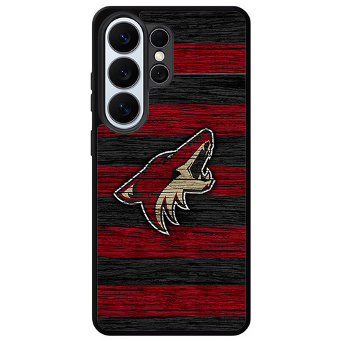 Arizona Coyotes Wooden Pattern Samsung Galaxy S26 Ultra Case
