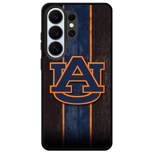 Auburn Tigers Wooden Pattern Samsung Galaxy S26 Ultra Case
