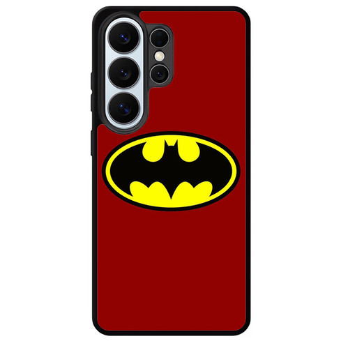 Batman Logo in Red Samsung Galaxy S26 Ultra Case