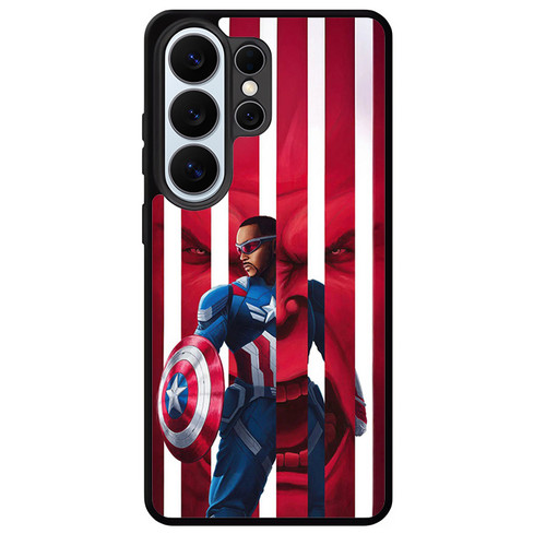 Campatin America Sam Wilson Samsung Galaxy S26 Ultra Case