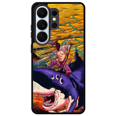 Denji Ride Shark Fiend Samsung Galaxy S26 Ultra Case