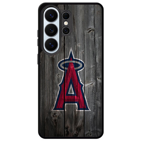 Los Angeles Angels Wooden Pattern Samsung Galaxy S26 Ultra Case