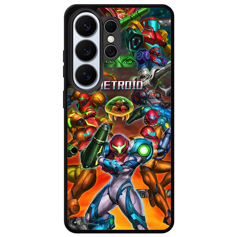 Metroid collage Samuss evolution Samsung Galaxy S26 Ultra Case