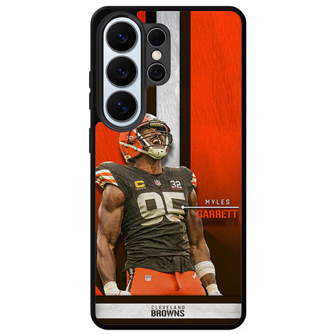 Myles Garrett Cleveland Browns 01 Samsung Galaxy S26 Ultra Case