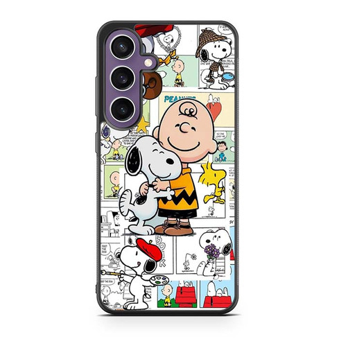 Snoopy Huging Samsung Galaxy S23 Case