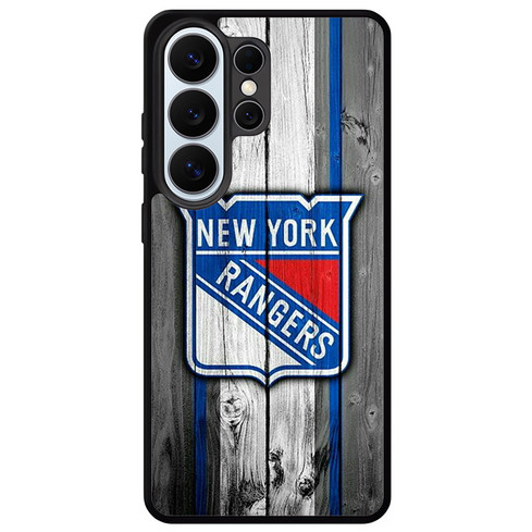 New York Rangers Wooden Pattern Samsung Galaxy S26 Ultra Case