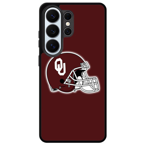 Oklahoma Sooner Helmet Samsung Galaxy S26 Ultra Case